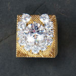 Aloha hoefijzer-ring. (In goud, zilver en verguld)